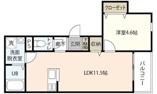 REGALE SOUTHの物件間取画像